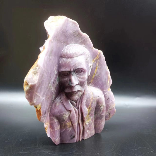 Daniel McKinney Art for Sale New York | Van Gogh Sapphire Carving