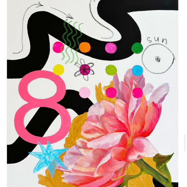 Twelve months (8/12), Sun (2025) by Alëna Sokolova
