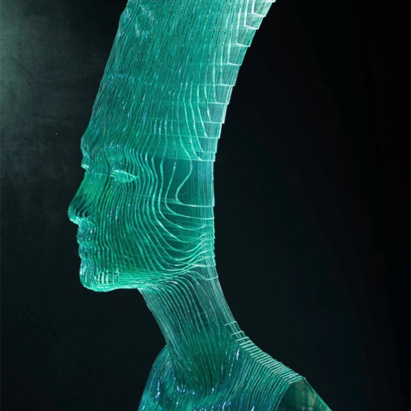 Vertical Nefertiti (2026) by Ernest Vitin