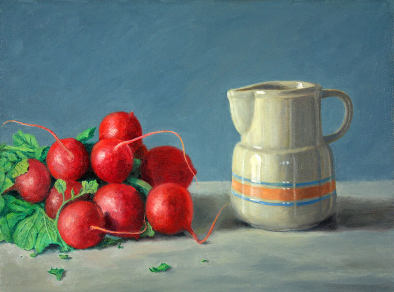 Radishes and Pitcher