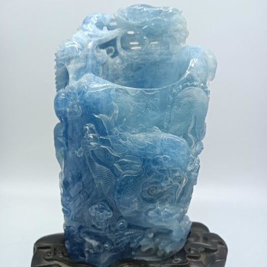 Daniel McKinney Art for Sale New York | Dragon Aquamarine