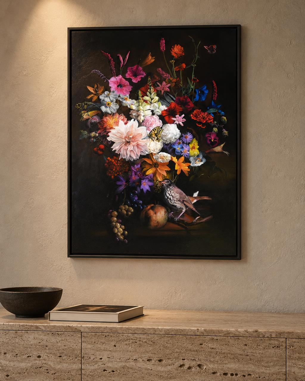 Hervé Bonsard - L'Automne (2021) in-room collector visual