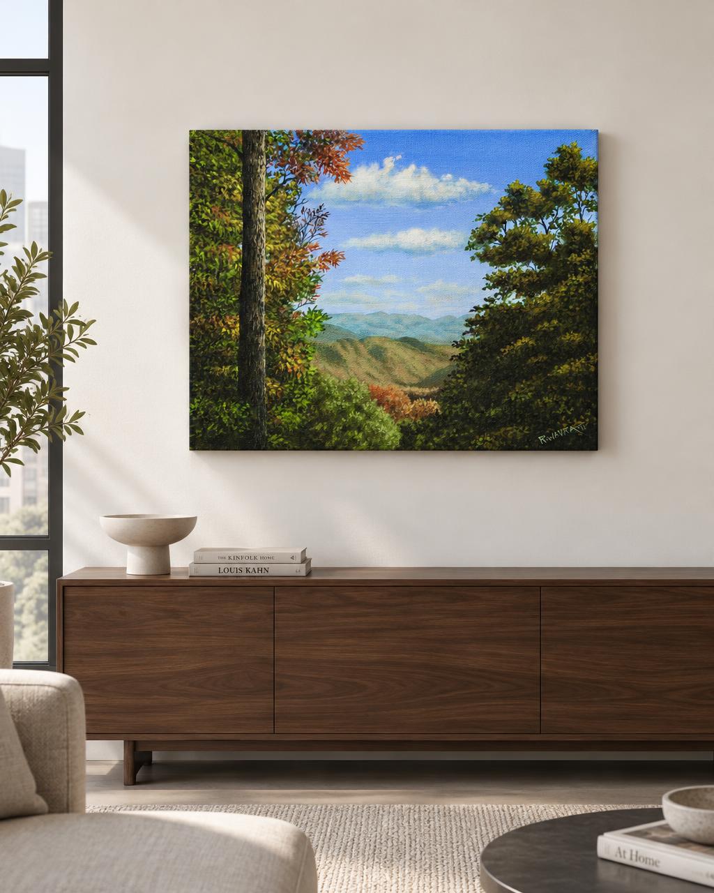 Robert Wavra - Early Autumn View (2011) in-room collector visual