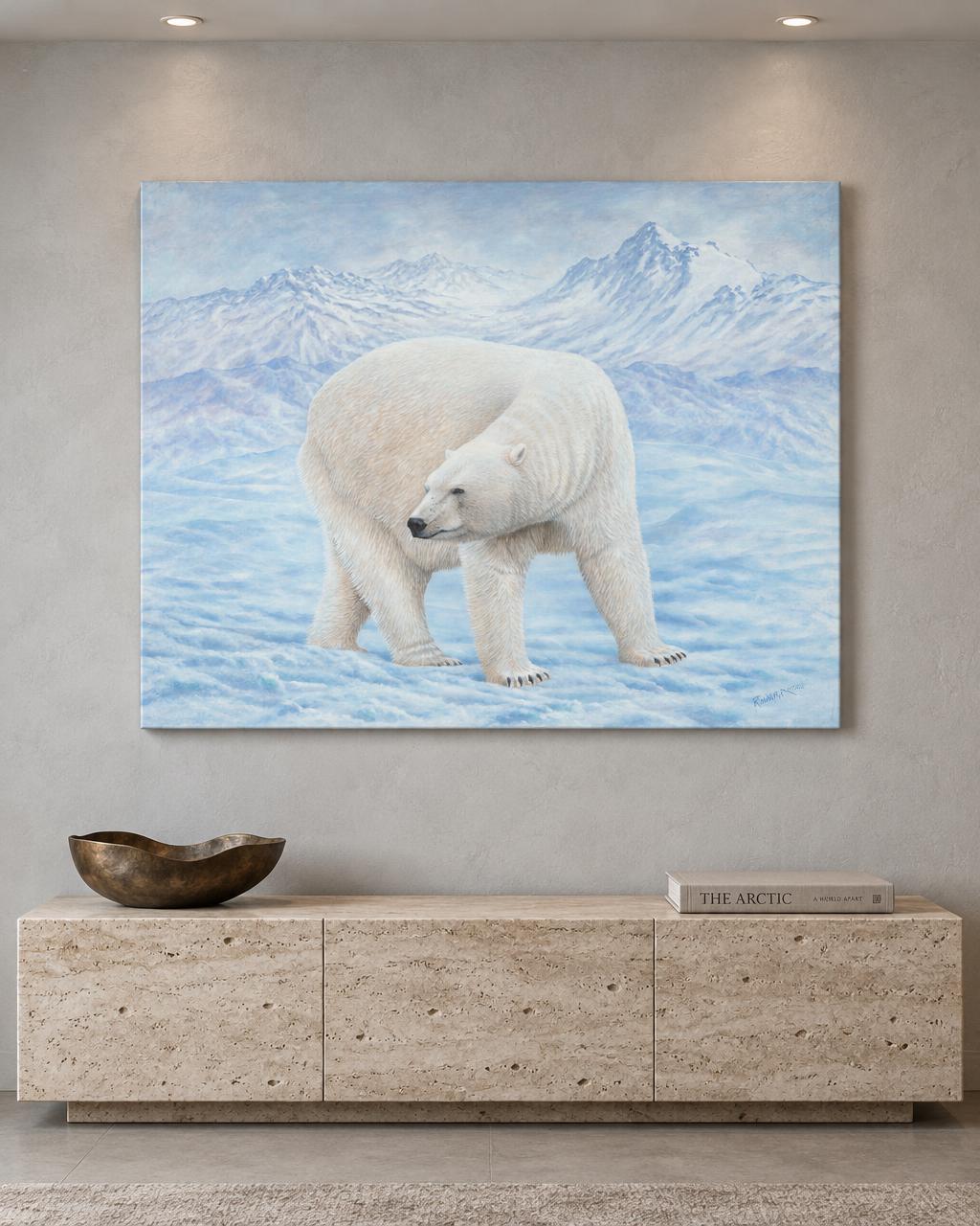 Robert Wavra - Looking Back (2015) in-room collector visual