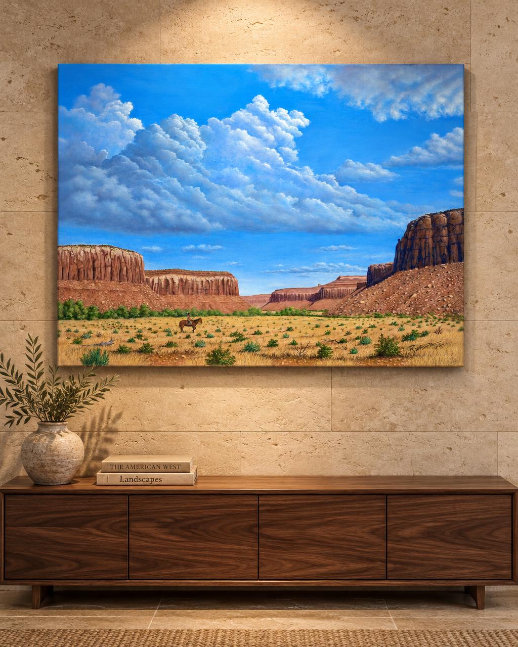 Robert Wavra - The Mesas (2022) in-room collector visual