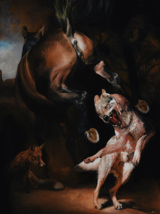 Le Renard Le Loup et Le Cheval (2021)