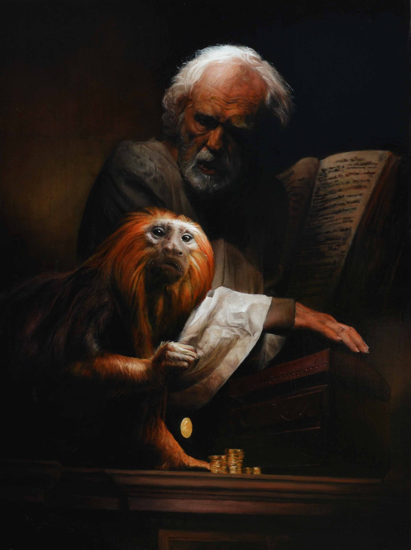 LE THESAURISEUR ET LE SINGE (2021)