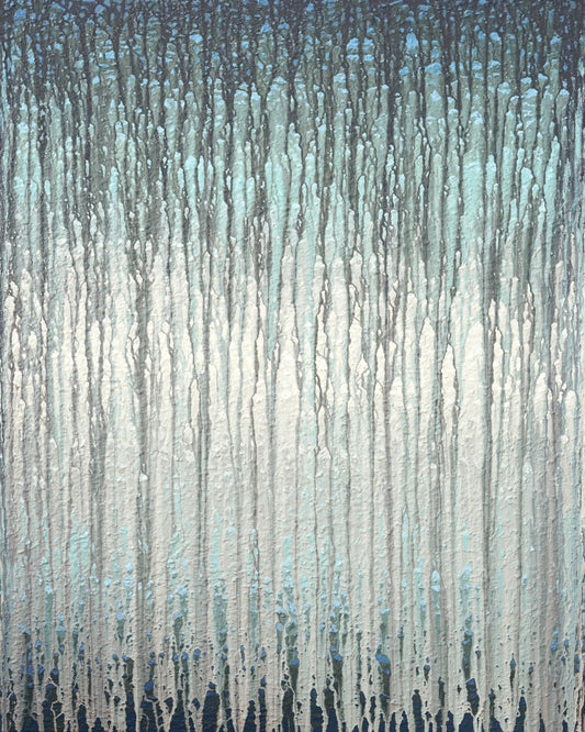 Soft Veils in Blue and Grey