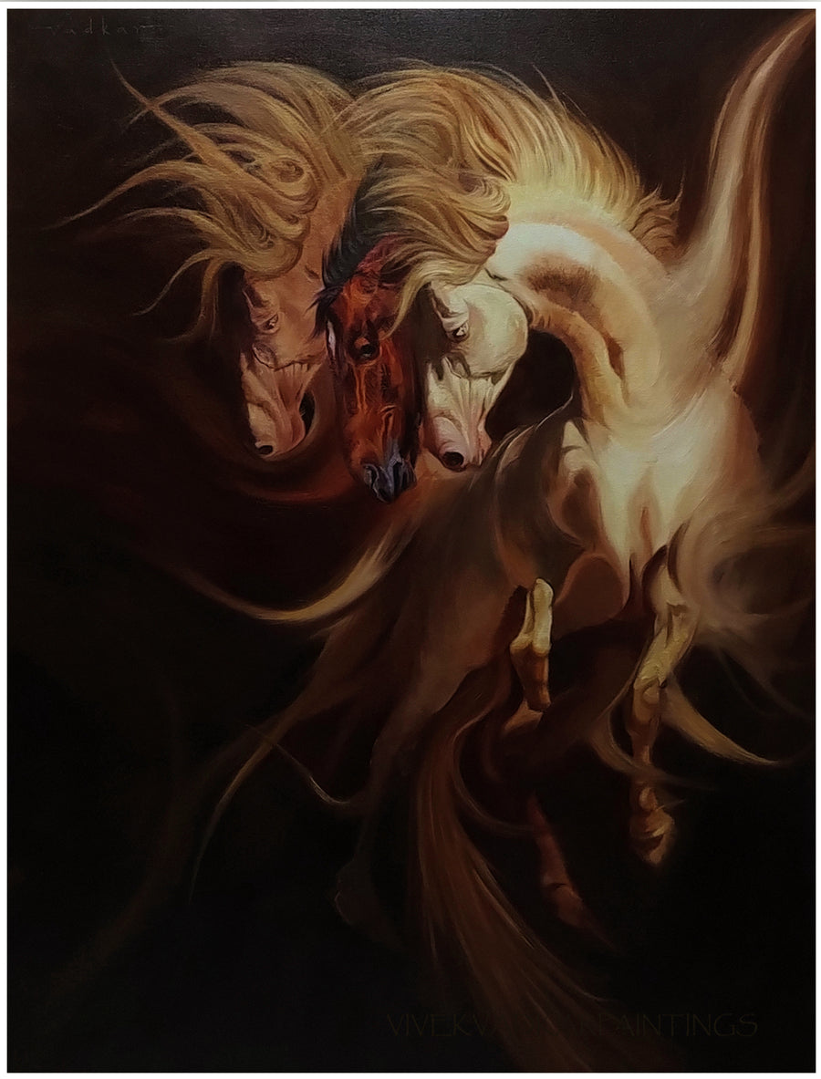 Vivek Vadkar Art for Sale New York | Ashva Power of Freedom