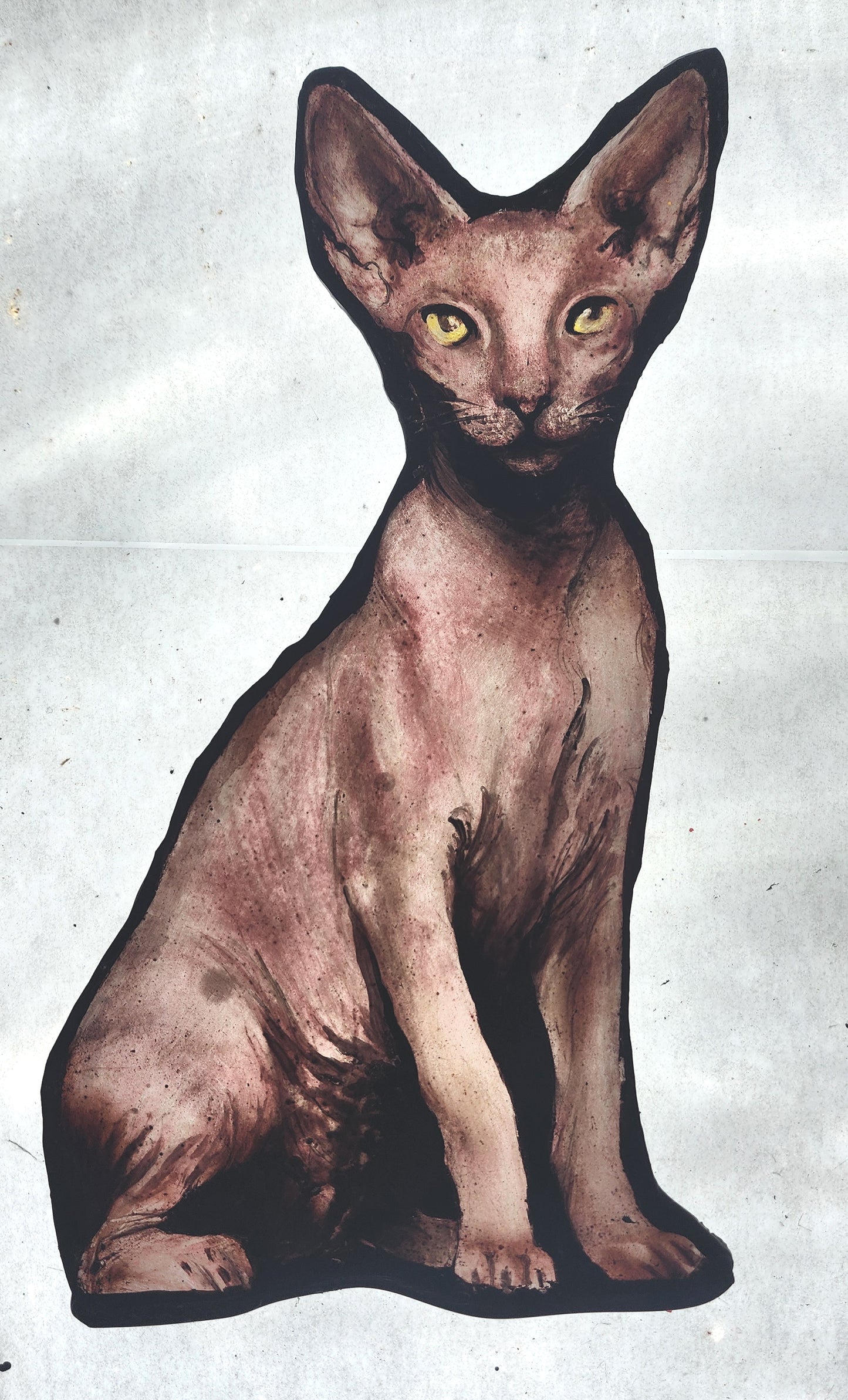 Iza Carlucci Art for Sale New York | Sphynx Cat