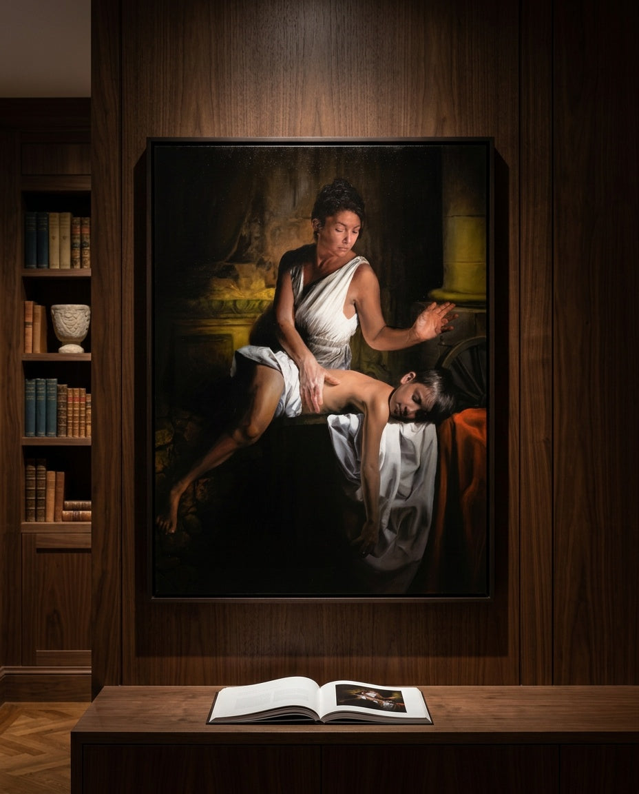 Hervé Bonsard - La Fortune et le Jeune Enfant in-room collector visual