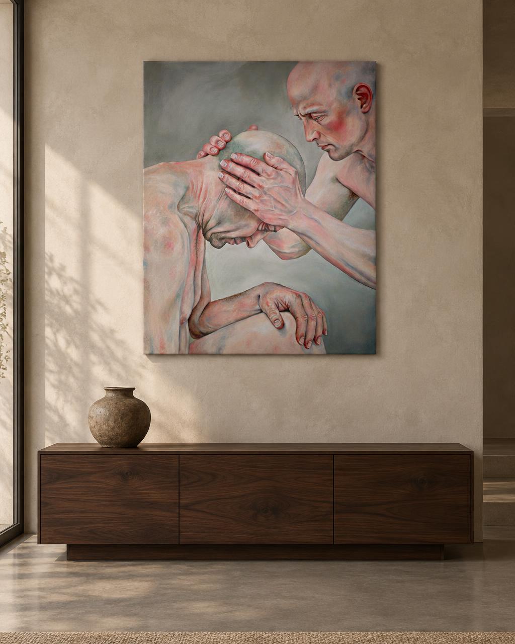 Human (2026) by Eva Zucker in collector interior