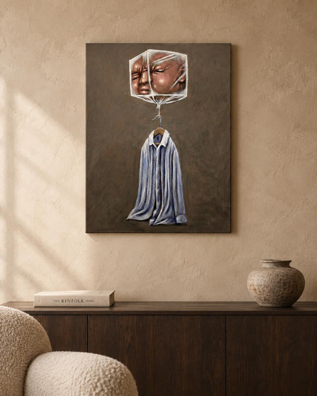 Contained (2026) by Eva Zucker in collector interior