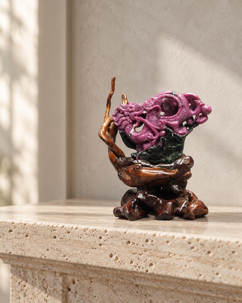 Daniel McKinney - The Ruby Dragon tabletop in-room collector visual