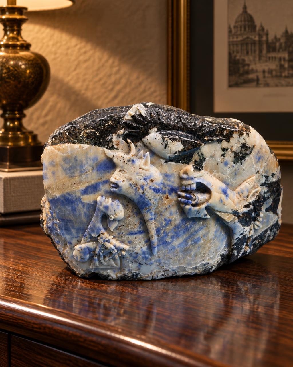 Daniel McKinney - The Guernica Sapphire luxury tabletop in-room collector visual