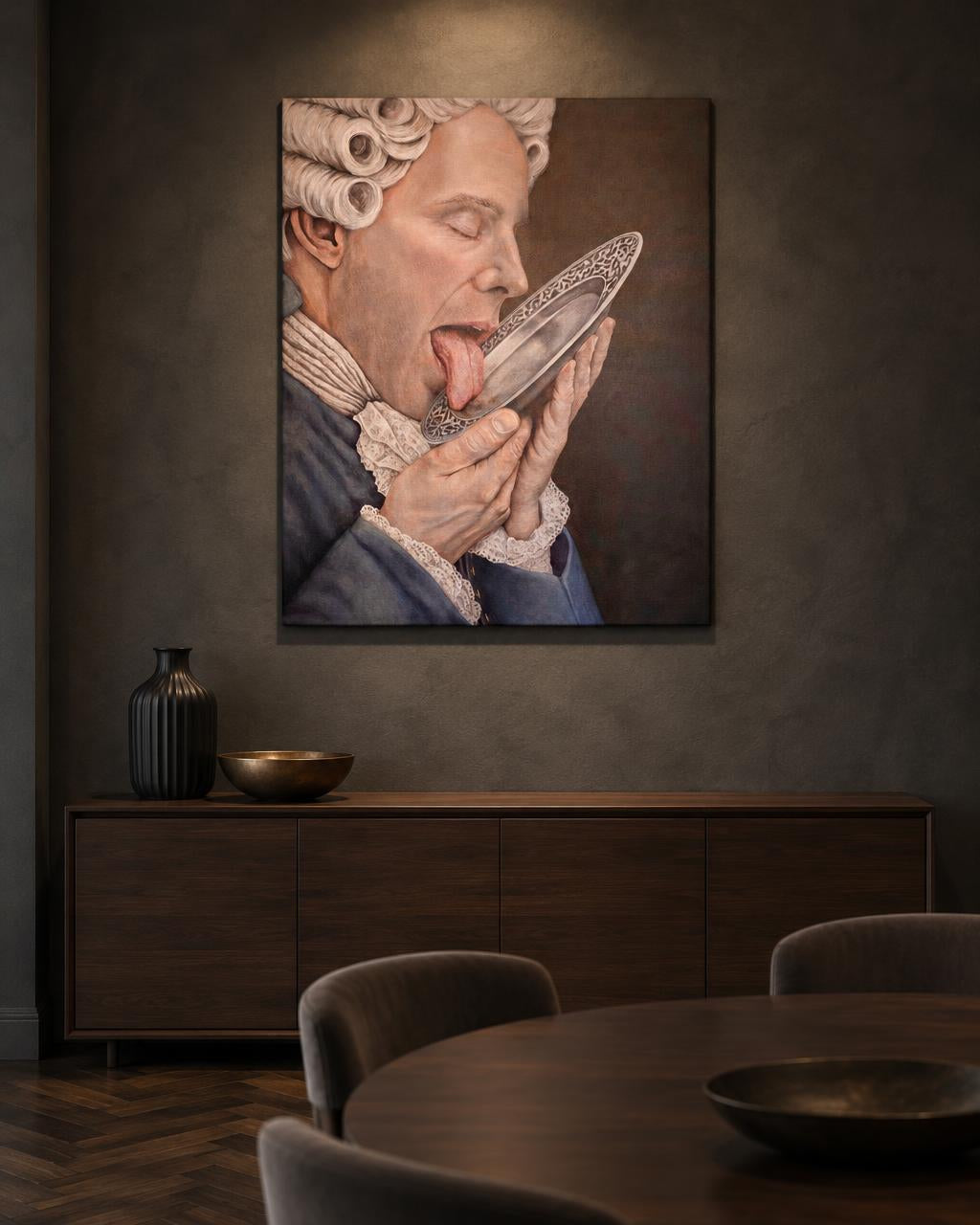 Quietly Yes (2026) by Eva Zucker in collector interior