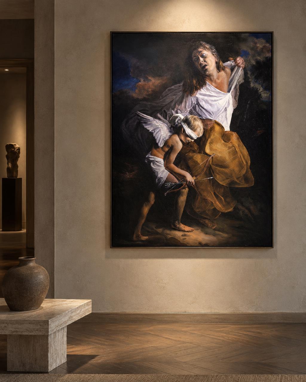 Hervé Bonsard - Amour et la Folie (2024) in-room collector visual