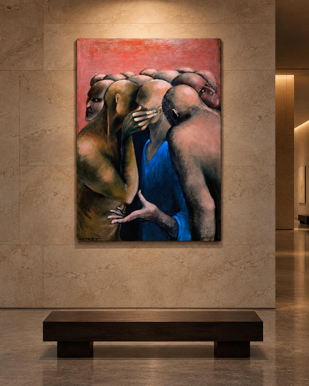 Ana Iakobashvili - The Kiss of Judas (2025) in-room collector visual