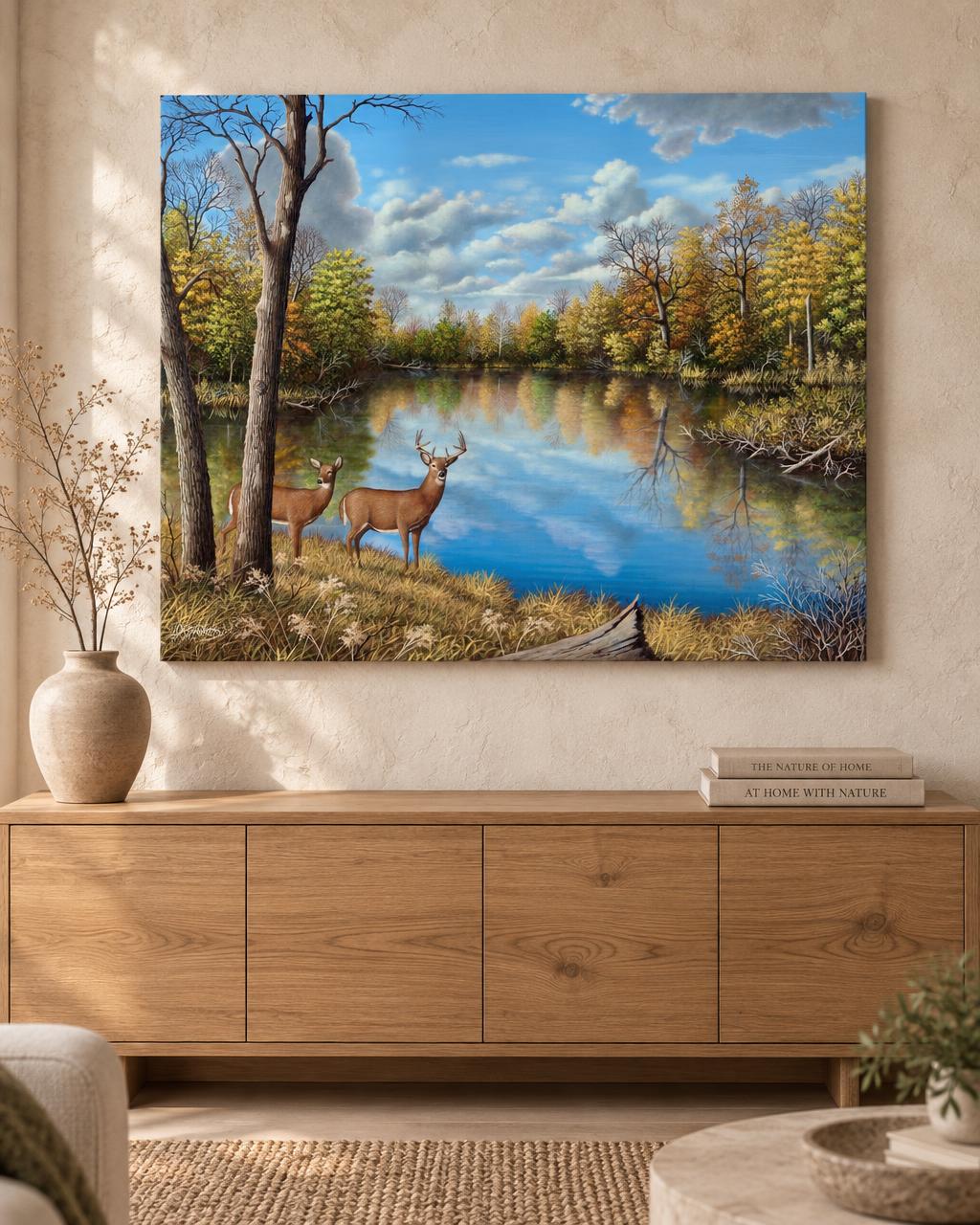 Robert Wavra - Autumn Along The Wildcat (1994) in-room collector visual