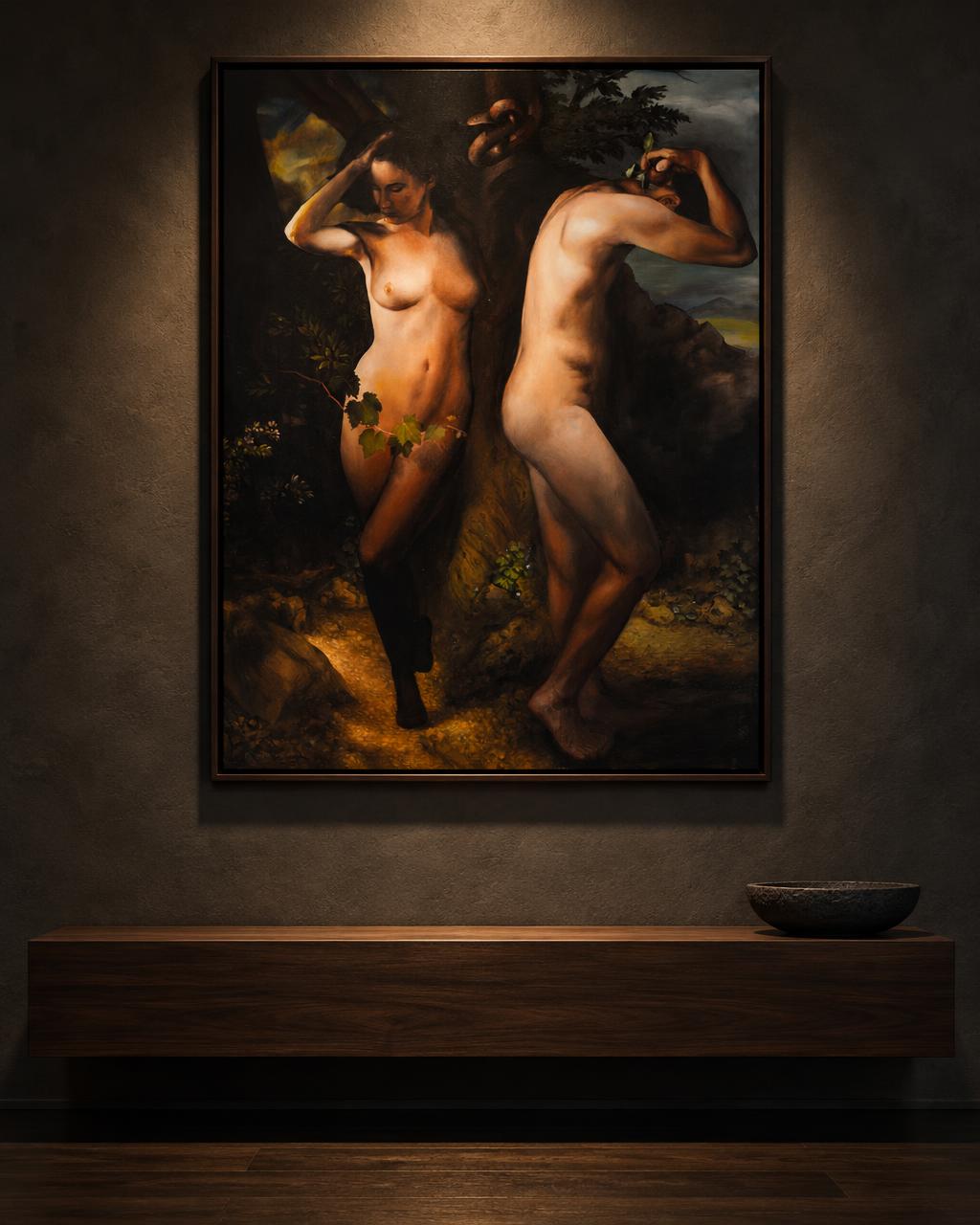 Hervé Bonsard - ADAM ET EVE (2018) in-room collector visual
